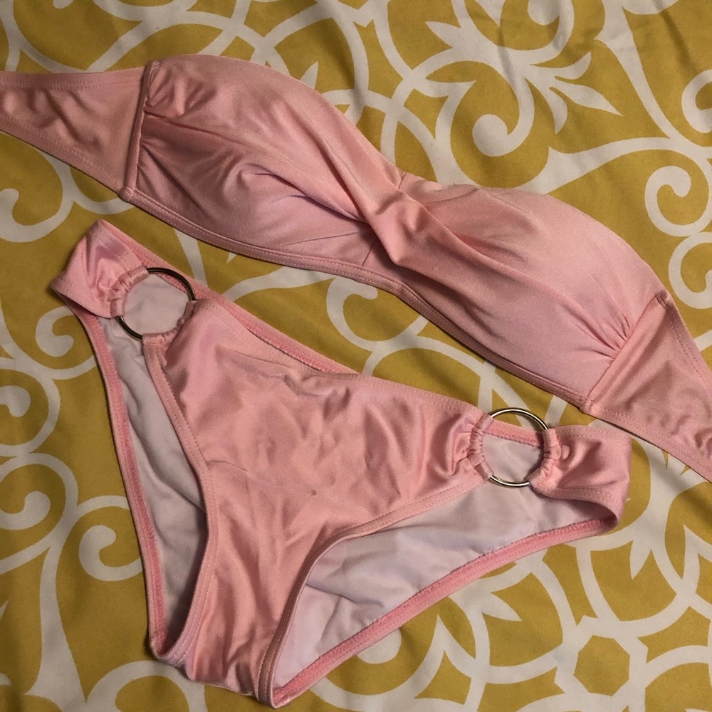 Like new pink Bikini. Only worn once.